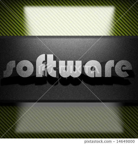 software word of iron on carbon 14649800