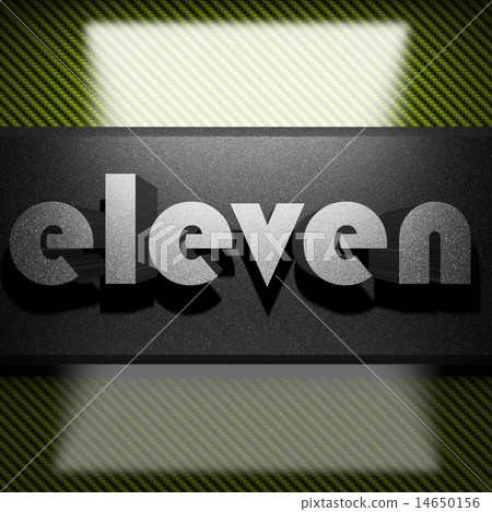 eleven word of iron on carbon 14650156