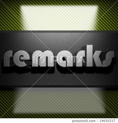 remarks word of iron on carbon 14650157