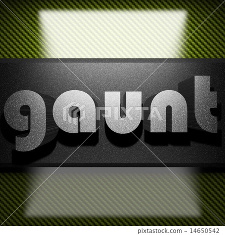 gaunt word of iron on carbon 14650542