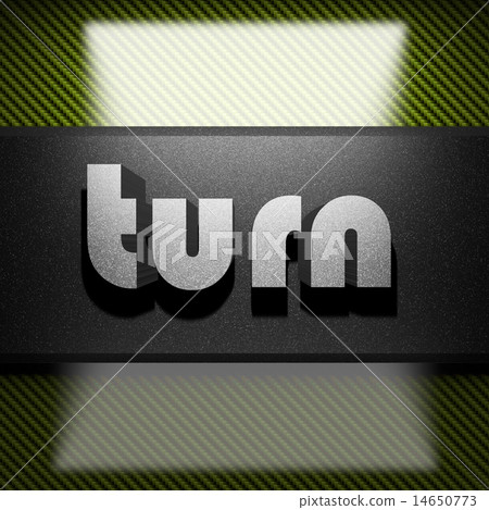 turn word of iron on carbon 14650773