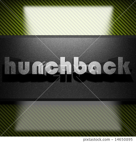 hunchback word of iron on carbon 14650895