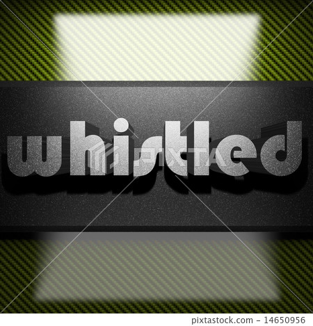whistled word of iron on carbon 14650956