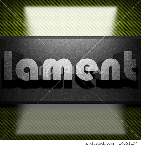 lament word of iron on carbon 14651174