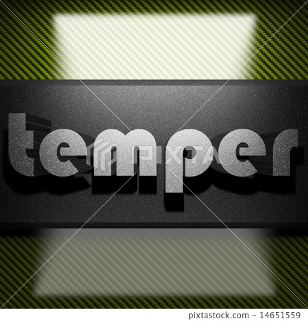 temper word of iron on carbon 14651559