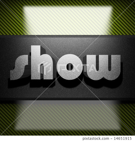 show word of iron on carbon 14651915