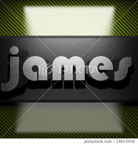 james word of iron on carbon 14653058