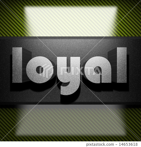 loyal word of iron on carbon 14653618