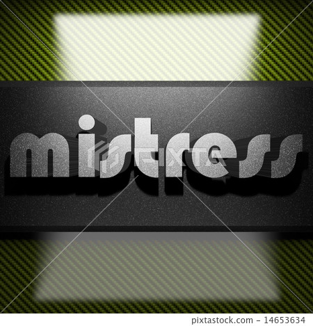 mistress word of iron on carbon 14653634