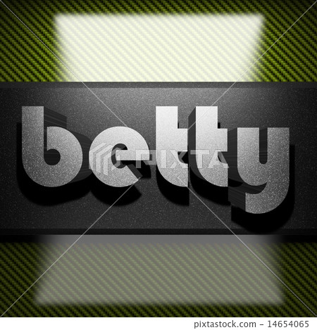 betty word of iron on carbon 14654065