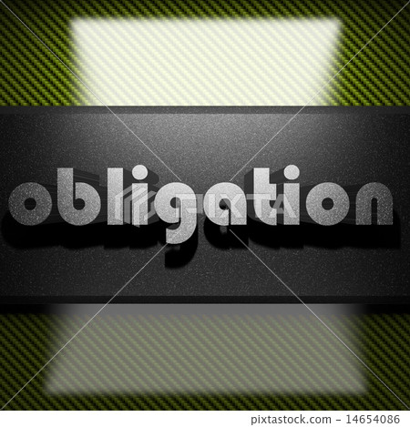 obligation word of iron on carbon 14654086