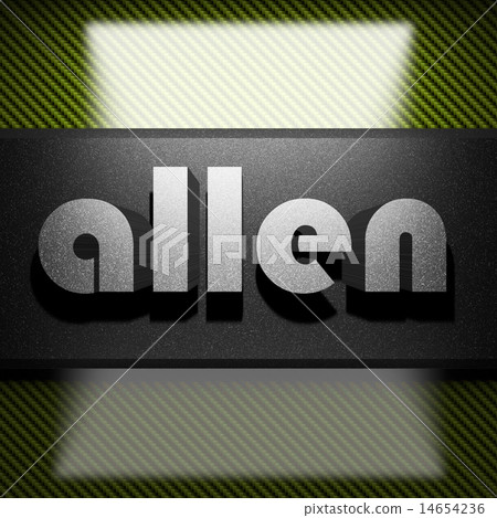 allen word of iron on carbon 14654236
