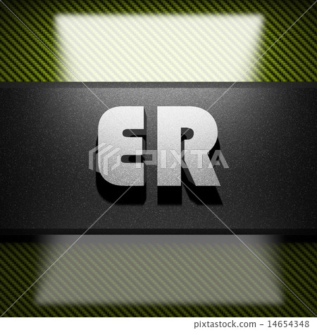 ER word of iron on carbon 14654348