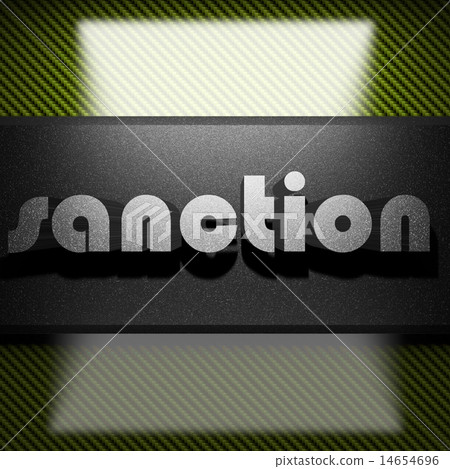 sanction word of iron on carbon 14654696