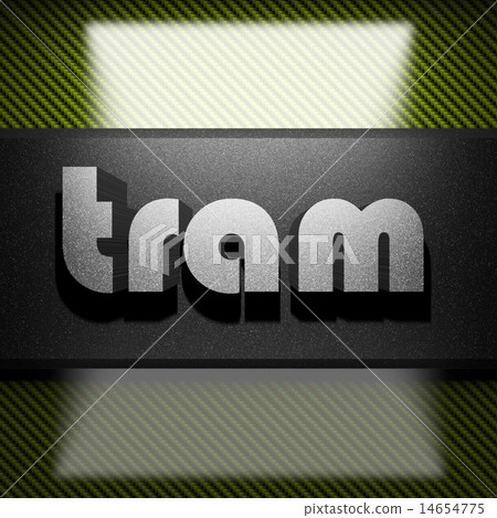 tram word of iron on carbon tram word of iron on carbon 14654775