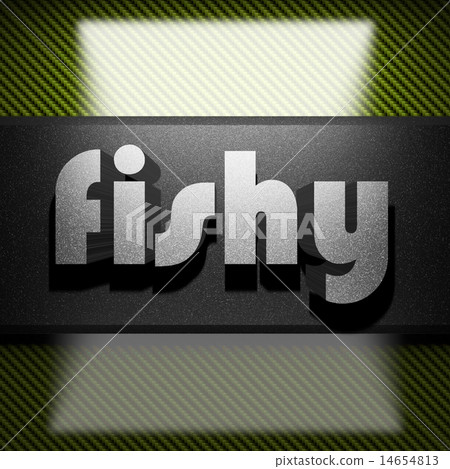 fishy word of iron on carbon 14654813