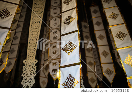 Buddhist Temple Interior 14655138