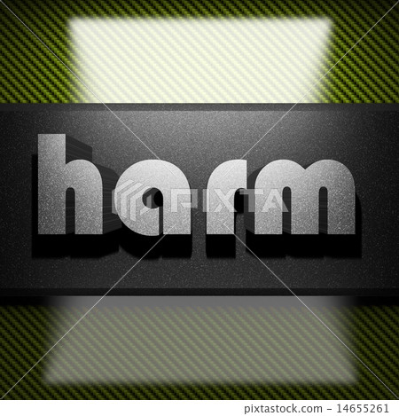 harm word of iron on carbon 14655261