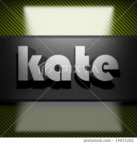 kate word of iron on carbon 14655262
