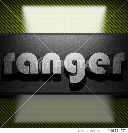 ranger word of iron on carbon - Stock Illustration [14655457] - PIXTA