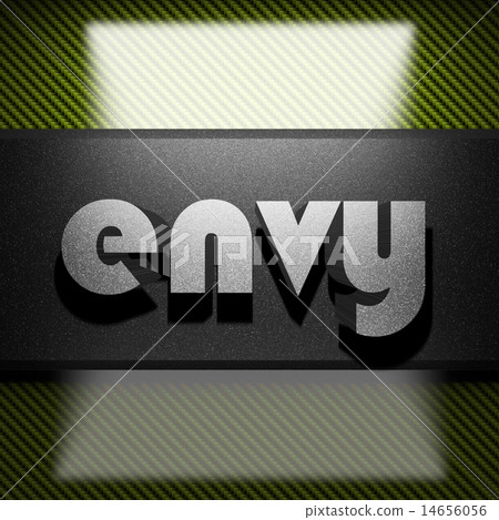 envy word of iron on carbon 14656056
