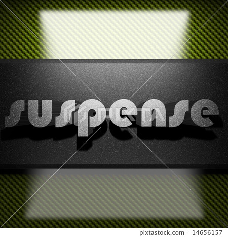 suspense word of iron on carbon 14656157