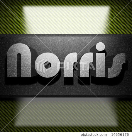 Norris word of iron on carbon 14656176
