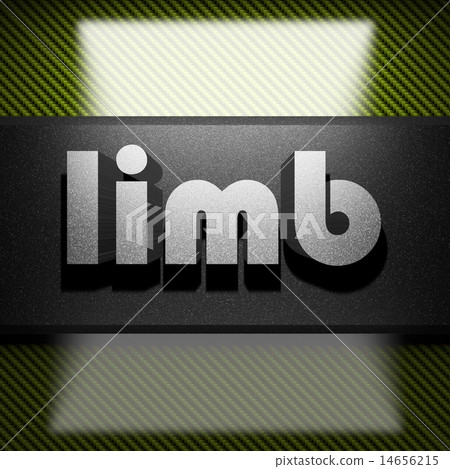 limb word of iron on carbon 14656215