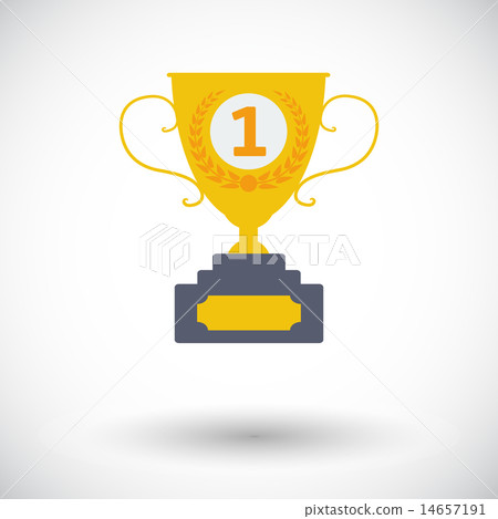 Cup single icon. 14657191