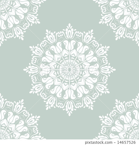 Damask Seamless Vector Pattern. Orient Background 14657526