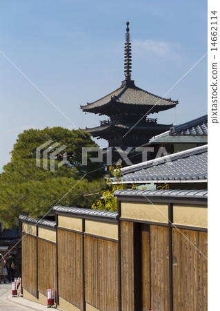 Yasaka塔和Dynastyzaka 14662114