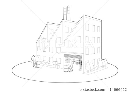 工廠線圖 14666422