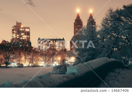 Central Park winter Central Park winter 14667406