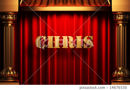chris golden word on red curtain chris golden word on red curtain 14676530