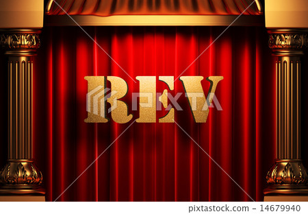 rev golden word on red curtain rev golden word on red curtain 14679940