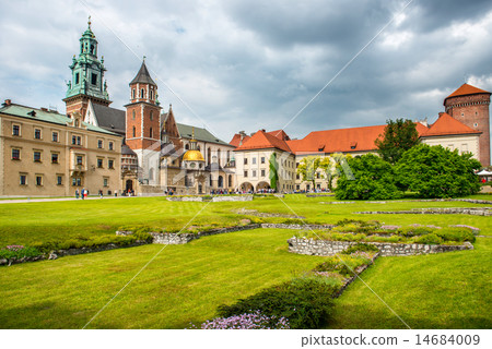 Wawel Cathedral in Krakow, Poland. 14684009