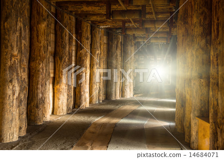 Corridor in Wieliczka Corridor in Wieliczka 14684071