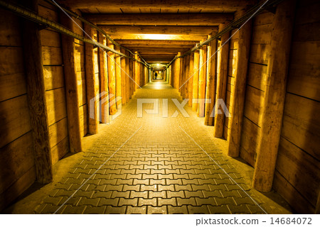 Corridor in Wieliczka Corridor in Wieliczka 14684072