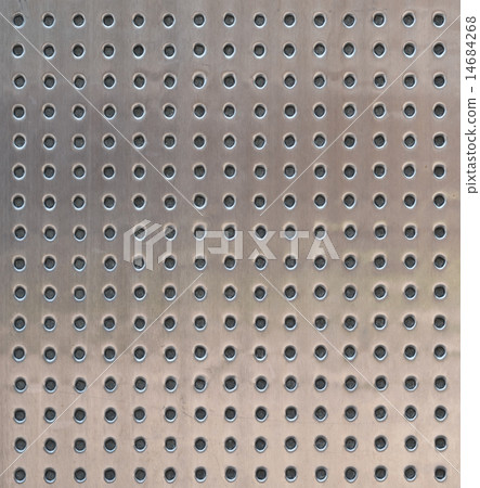 Perforated metal surface texture 14684268