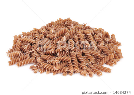 uncooked spelt fusilli 14684274