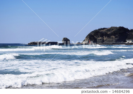 Sea of Hamada-shi, Shimane prefecture 14684296