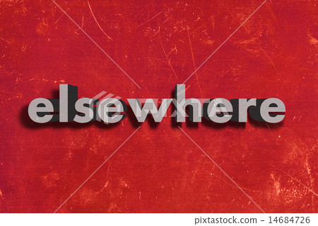 elsewhere word on red wall elsewhere word on red wall 14684726
