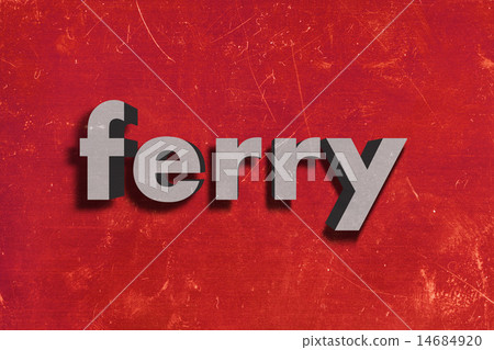 ferry word on red wall ferry word on red wall 14684920