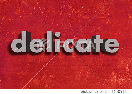 delicate word on red wall delicate word on red wall 14685113