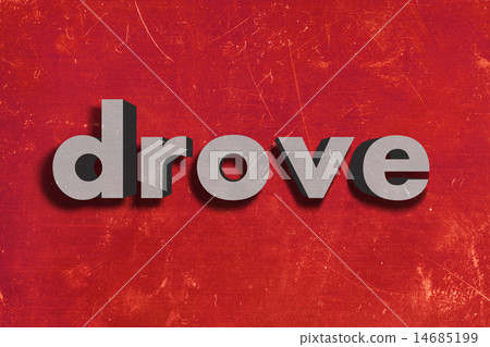 drove word on red wall 14685199