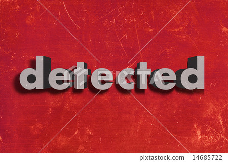 detected word on red wall 14685722