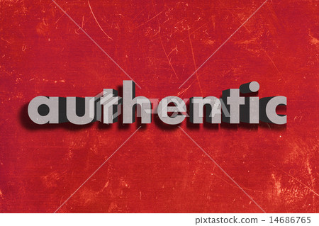 authentic word on red wall authentic word on red wall 14686765