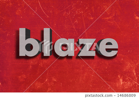 blaze word on red wall blaze word on red wall 14686809
