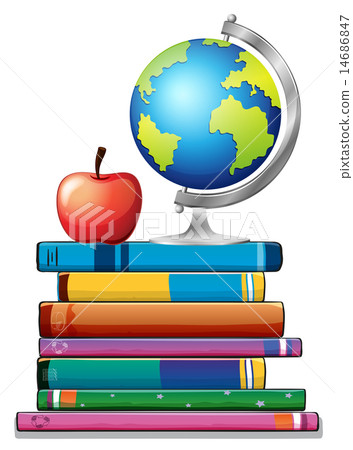 Books and globe Books and globe 14686847