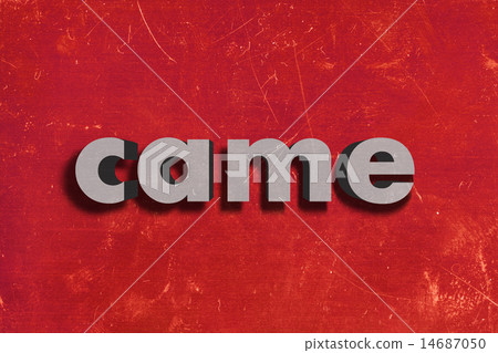 came word on red wall 14687050